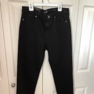 Banana Republic Black Skinny Ankle Jeans Sz 30